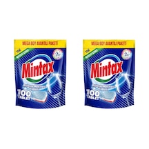 Mintax Bulaşık Tableti 2 x 100 Adet