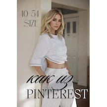 Ismi Pantolonlu Ve Tişörtlü Pijama Ev Takımı 262607969 Beyaz