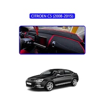 Cıtroen C5 2008-2015torpido Koruma Halısı Mavi Kenar