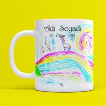 El Emeği Baskılı Resimleriniz Kupa Bardak-22