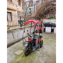 Yanları Kapalı Kumaş Tente