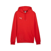 Puma Teamgoal Casuals Hoody Erkek Futbol Sweatshirts 65861801 Kırmızı Kırmızı