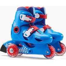 Oxelo Çocuklar İçin Quad Paten Oxelo Decathlon 373422665 Mavi