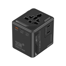 Jopus 35w Gan Hızlı Şarj Adaptörü 5 Çıkışlı Universal Priz 1 Usb-a 4 Usb-c Seyahat Şarj Cihazı - Az-a33 St