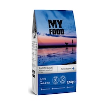 My Food Kuzulu ve Pirinçli Büyük - Orta Irk Yetişkin Köpek Maması 2500 G