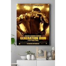 Pster16075 Generation Vücut Geliştirme Body Building Fitness Kanvas Tablo 30 X 40