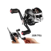 Pazly 18bb Balıkçılık Reel 7.2:1 Çift Fren Sol/sağ El Döküm Makarası Left Ultra Pürüzsüz