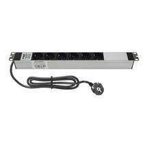 Amp Connect 19"1u 6'lı Schuko Direkt Bağlantılı Kabinet Grup Prizi Pdu -16a