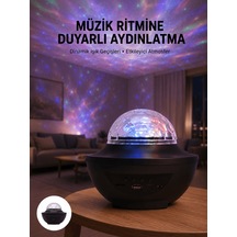 Çok Renkli Projektör Lamba Disko Topu Gece Lambası Kablosuz Çok  Renkli 91614154