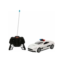 Suncon 1:20 Uzaktan Kumandalı Suncon Işıklı Polis Arabası 21 Cm 33012 Beyaz A.martin Çok Renkli
