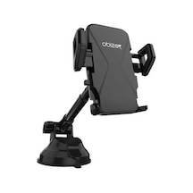 Wondernest Yesido C360 Araba Katlanabilir Otomatik Klipsli Telefon Tutucu Siyah Siyah