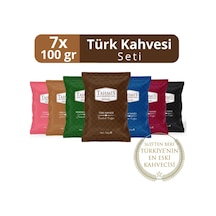 Tahmis Türk Kahvesi Seti 7 x 100 G