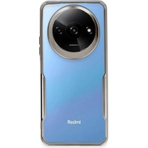 Newface - 185 - Xiaomi Redmi A3 4g Kılıf Boyi Silikon Kapak - - Edntrend - Titan Gri