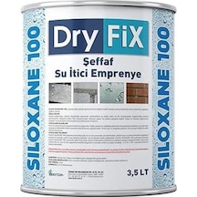 Dryfix Siloxane 100 Şeffaf Su İtici Emprenye 3.5 Lt