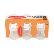 Paşabahçe Optikli Çay Bardağı 6'lı 2 Adet Çok Renkli
