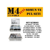 775 Parça M4 Somun Seti