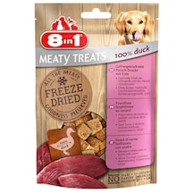 8in1 Meaty Treats Ördekli Kurutulmuş Tahılsız Köpek Ödülü 50 G