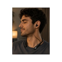Bluetooth 5.3 Boyun Askılı Kulaklık Düşük Gecikmeli Manyetik Tasarım Sarı