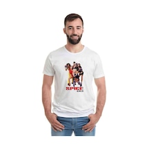 Spice Girls Baskılı Beyaz Erkek Tshirt