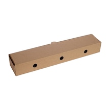 Baskısız Küçük Dürüm Kutusu 33 x 6.5 x 4.5 CM  100 Adet