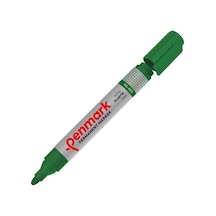 Penmark Permanent Marker Yuvarlak Uç Yeşil Hs-405 04 Çok Renkli