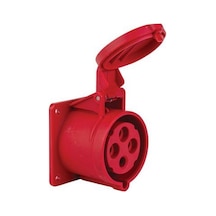 Mete Enerji 4x32a. Ip44 Makine Prizi Düz Vidalı Bağlantı 406518v