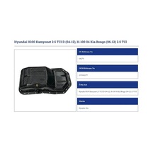 Yağ Karteri Hyundai H100 Kamyonet 2.5 Tcı D 04 12 H100 04kia Bongo 06 12 2.5 Tcı 1