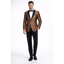 Fabio Cassel Erkek Damatlık Slim Fit Takım Elbise Vizon Fabio Cassel Erkek Damatlık Slim Fit Takım Elbise Vizon