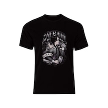Wednesday Baskılı Özel Tasarım Unısex Tshirt SIYAH