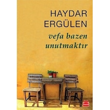 Vefa Bazen Unutmaktır - Haydar Ergülen - Kırmızı Kedi