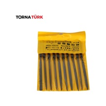 Tesbih Çelik Eğe Seti Çap 3 X 140 X 10 Mm İşleme Ekipmanı Metalik