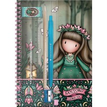Santoro Gorjuss Woodland Wildflower A5 Defter Ve Kırtasiye Seti 1344gj04