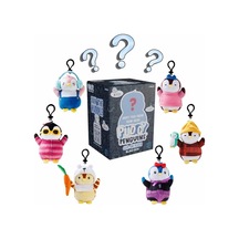 Sürpriz Paket Penguins Anahtarlık Klipsi 1 Adet Açık Gri