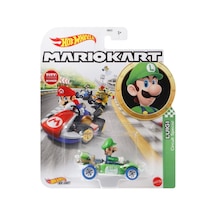 Mario Kart Karakter Araçlar Gbg25 - Luigi - Circuit Special Beyaz