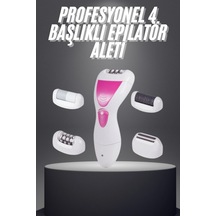 Şarjlı Epilasyon Cihazı Çok Başlıklı Ayak Bakımına Uygun Epilatör Aleti - 8912733119442