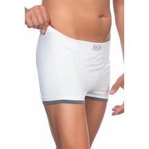 Amora Secret Beyaz Mı Emay 2104 Soft Erkek Boxer