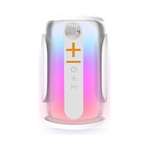 Pluse 8 Rgb Kablosuz Hoparlör - Beyaz- 5796 - Hby1145-7305 Uyumlu-125347