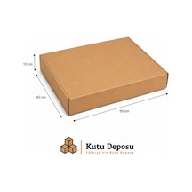 40x50x10 Cm E-ticaret Ve Kargo Kutusu 25 Adet
