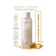 Altın Pirinç Sütü Toniği Aydınlatıcı Nemlendirici 16d Hyaluronik Asit Lekelenme Karşıtı Yüz Cilt Toniği 200 Ml