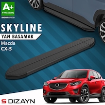 S-dizayn Mazda Cx-5 Skyline Siyah Yan Basamak 183 Cm 2012-2016 A+ Kalite