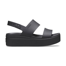 Crocs 206453-060 Brooklyn Low Wedge Kadın Sandalet Siyah