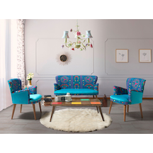 Etnik Desen - Turkuaz