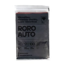 Roro Auto Uludağ Mikrofiber Araç Kurulama Bezi 60x90 Siyah