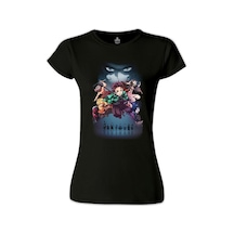 Demon Slayer Siyah Bayan Tshirt