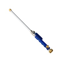 Mufunye Bahçe Sulama Araba Yıkama İçin 2 Sprey Ucuyla Yüksek Basınçlı Püskürtücü Taşınabilir Yıkama Çubuğu