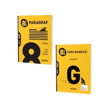 Hız Lgs 2023 8. Sınıf Paragraf + Geometri Soru Bankası 2 Kitap