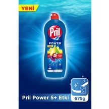 Pril Elde Yıkama Sıvı Bulaşık Deterjanı, Limon Kokulu 4 x 675 G