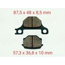 Drift 125 Mh-mr-x-treme Ön Disk Balata-arr1281
