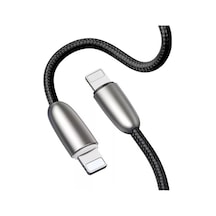 Baseus Torch CALHJ-B01 1.5A Lightning Şarj Kablosu Siyah 2M