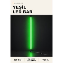Onerous 100 Cm Yeşil Led Bar, Anahtarlı, Dekoratif Aydınlatma